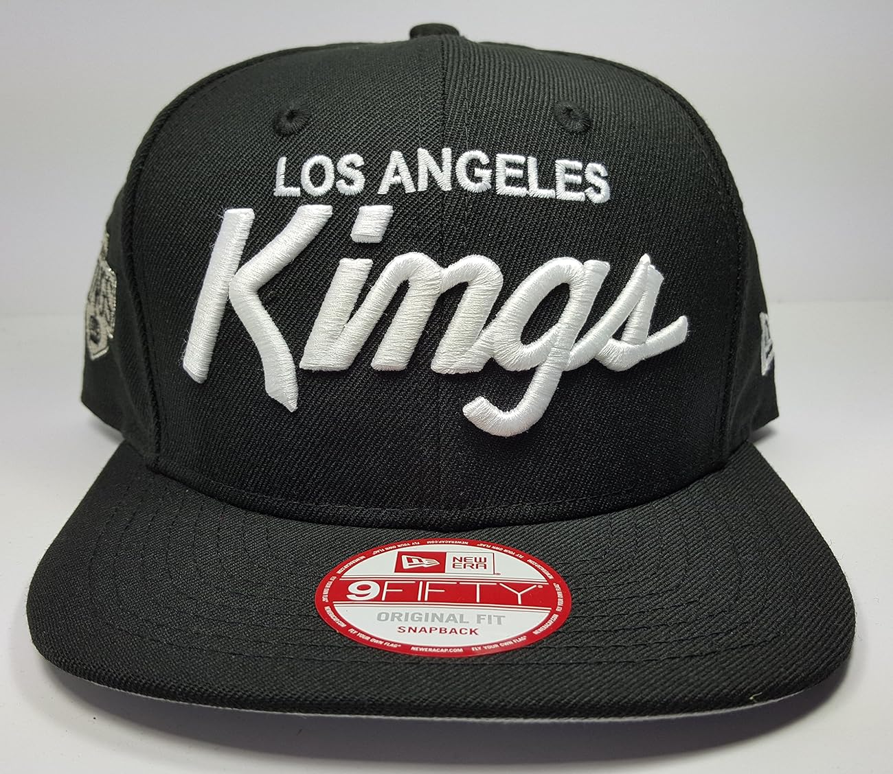 New Era Los Angeles Kings 9Fifty Black and White Vintage Script N.W.A