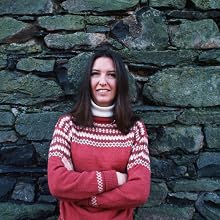Maddy Prior - England, Circa 1970's, A portrait of British folk singer Maddy Prior