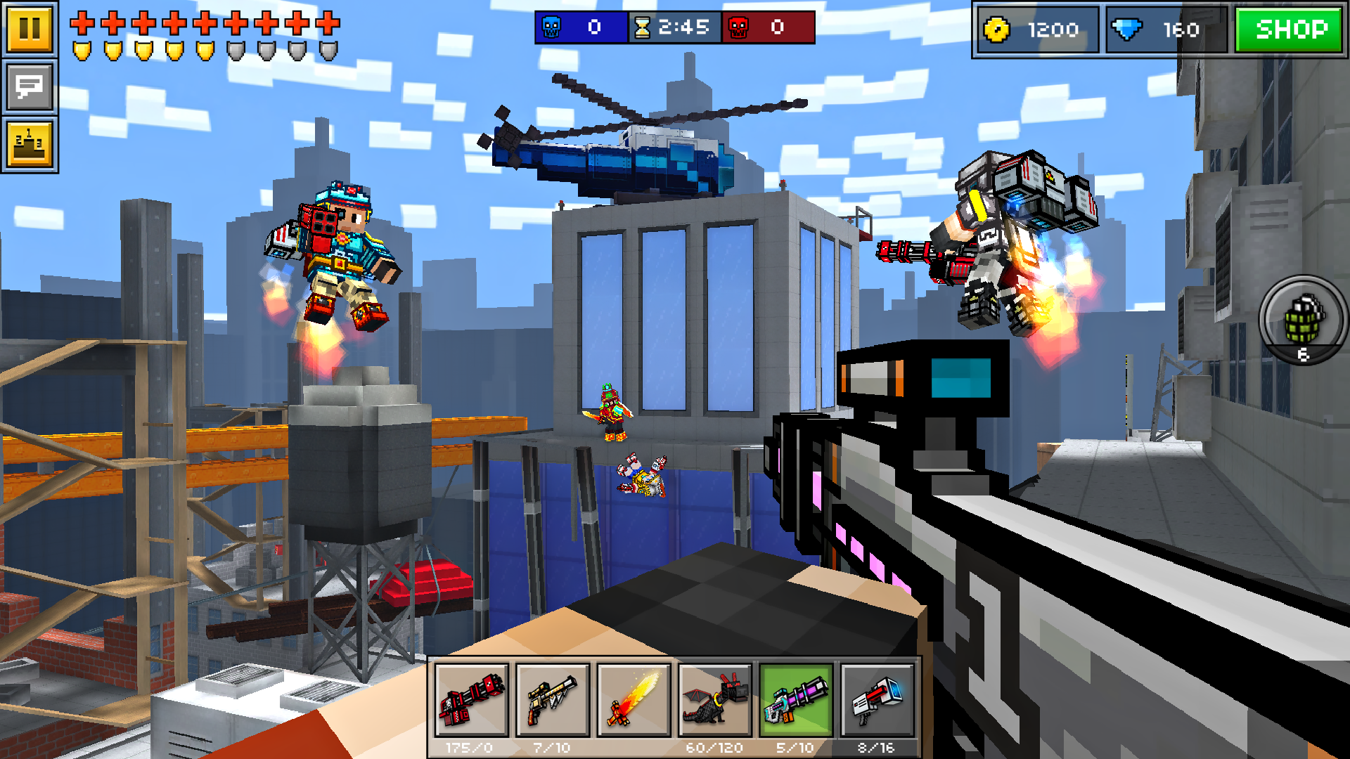Pixel Gun 3D Block World Survival Pocket Shooter with Multiplayer