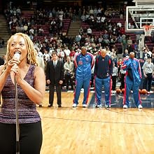 Cassandra Wilson - Pistons v Nets