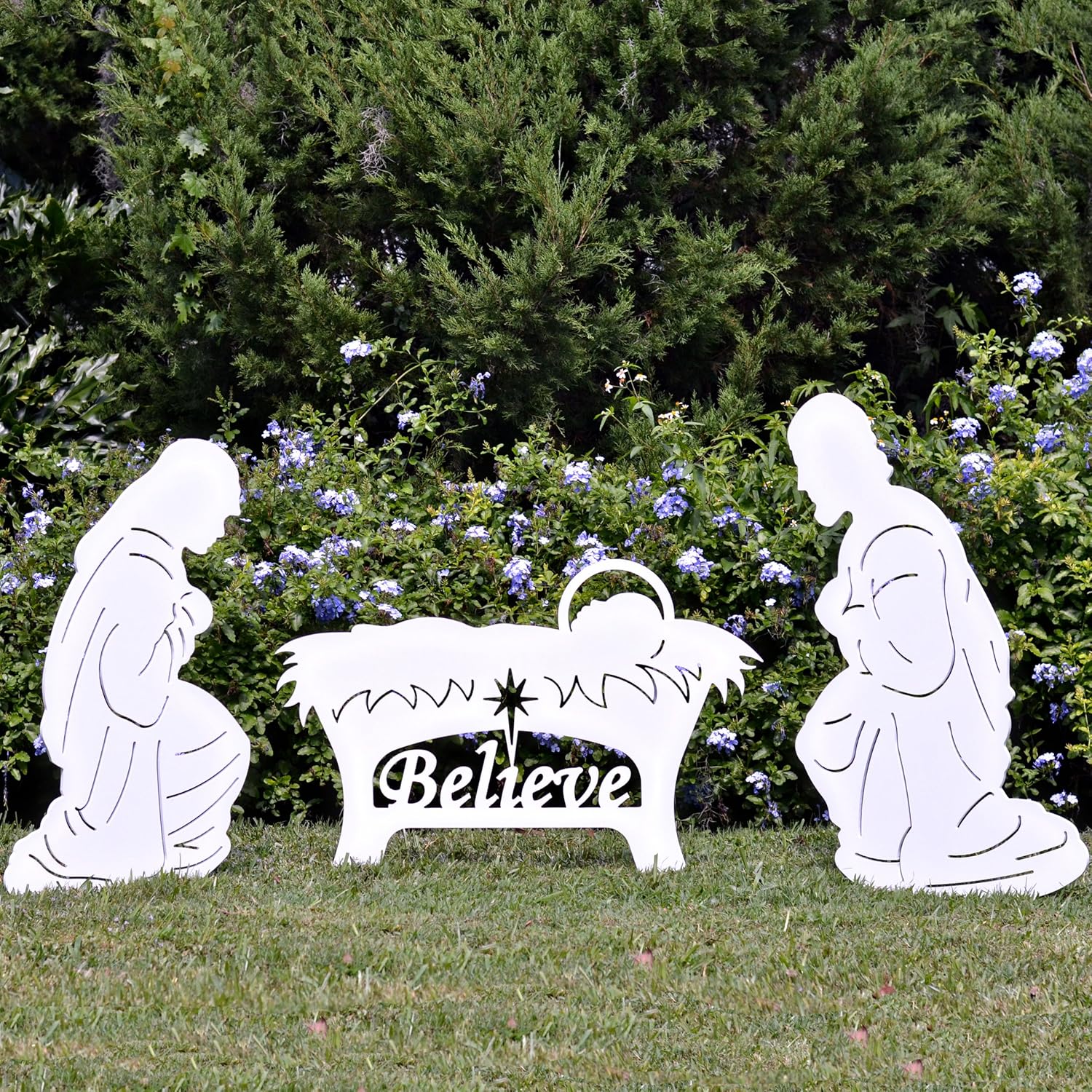 Nativity Scene Yard Silhouettes Displays Christmas Wikii