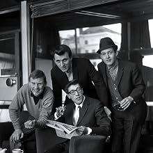 The Shadows - Pop Group The Shadows, including Hank Marvin (front with glasses), backing group to Cliff Richard, 1963.