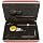Starrett 811-MCZ Dial Test Indicator with Attachments, Swivel Head, Yellow Dial, 0-40-0 Reading, 0-0.8mm Range, 0.01mm Graduation, +/-0.01mm Accuracy