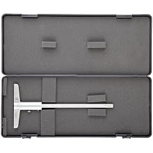 Brown & Sharpe TESA Vernier Depth Gauge, Caliper Type, Metric