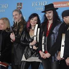 Nightwish - Members of the Finnish group "Nightwish"