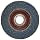 Norton R822 High Density Abrasive Flap Disc, Type 27, Threaded Hole, Fiberglass Backing, Zirconia Alumina