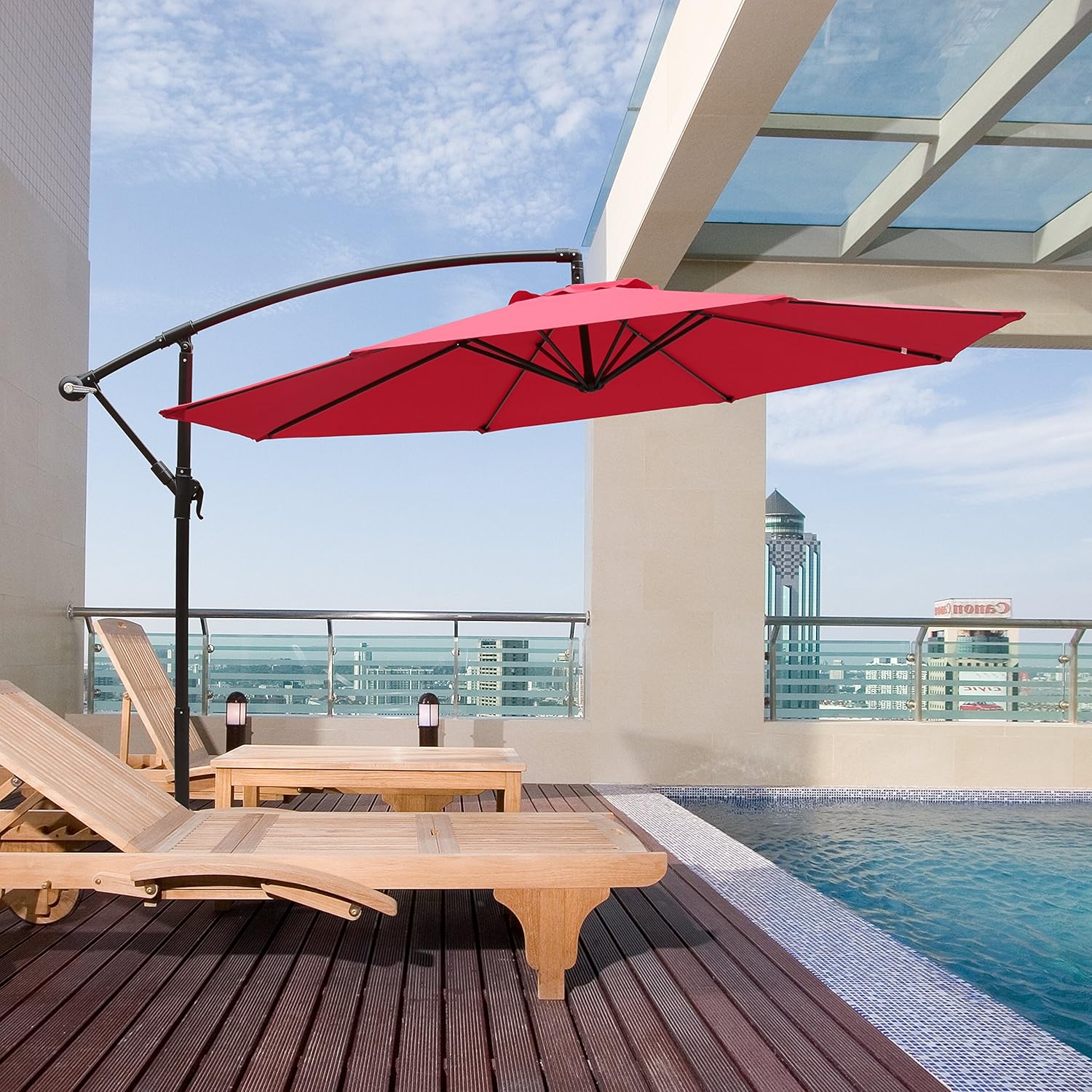 Best Cantilever Umbrella Base Weight OutsideModern