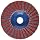 Norton RedHeat Abrasive Flap Disc, Type 27, 5/8" Arbor, Ceramic and Zirconia Alumina, 4" Diameter, Grit 60 (Pack of 10)