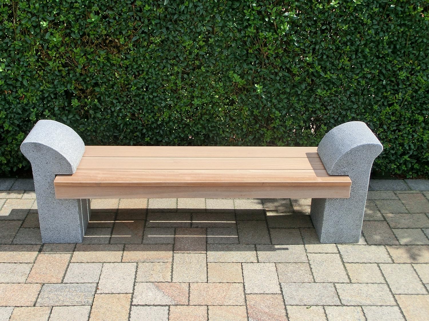 Natursteinbank Gartenbank Steinbank Sitzbank Granitbank Gartenmöbel