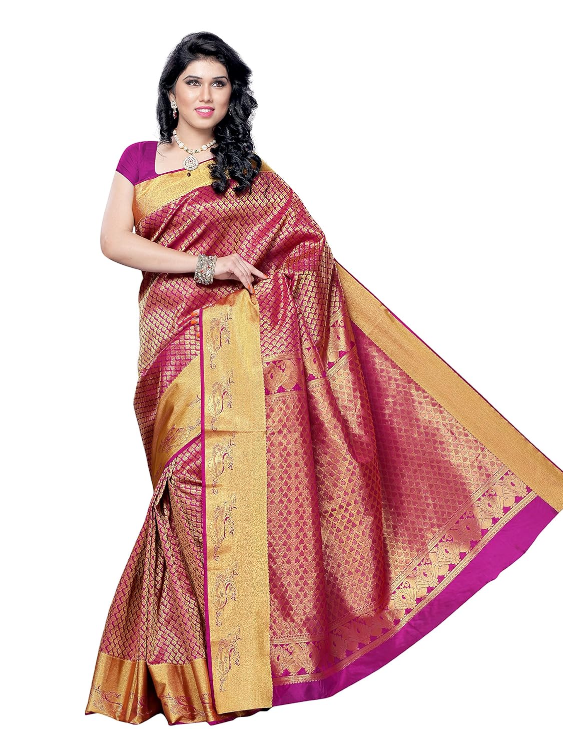 9 Heavy Work Sarees With Photos Styles At Life