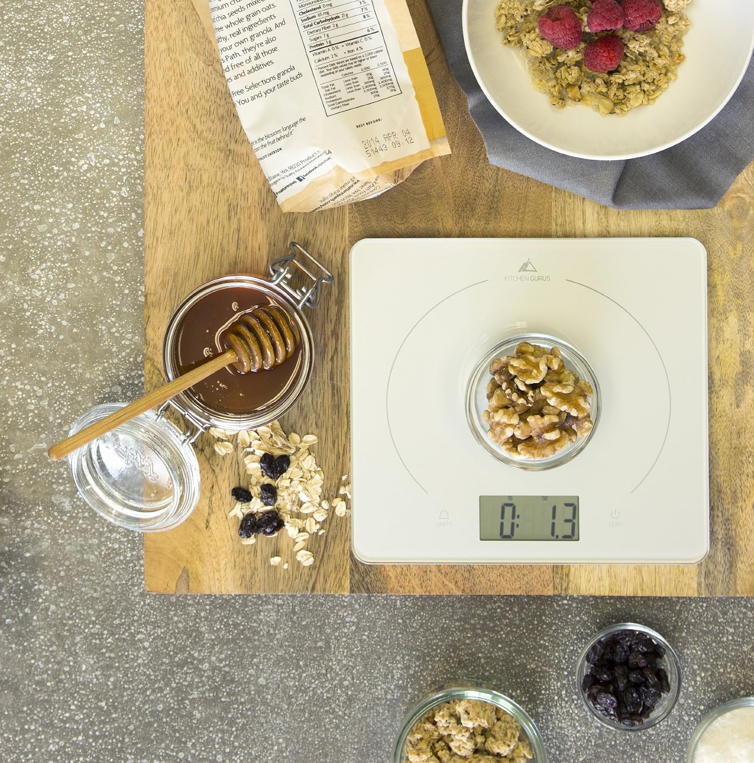 Digital Food Scale from Kitchen Gurus is Stylish and Accurate The High Tech Society