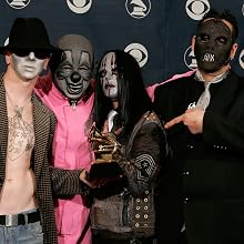 SlipKnoT - 48th Annual Grammy Awards - Press Room