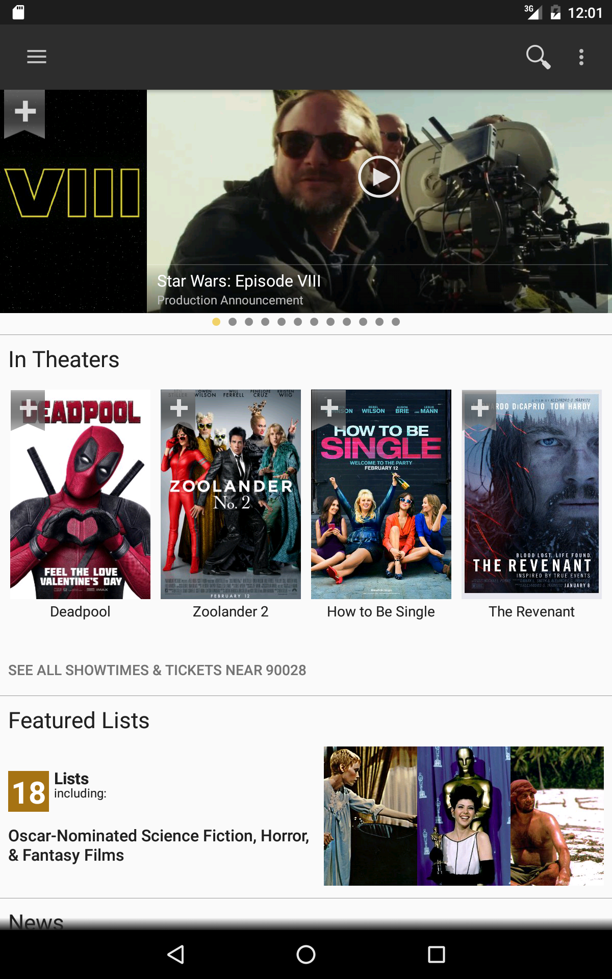 IMDb Movies & TV Appstore for Android