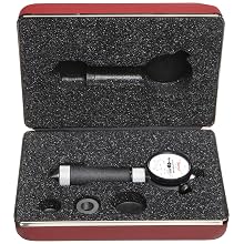 Starrett 687-3Z Inch Reading Countersink Gauge, 82 Degree Angle, 0.360-0.560" Range
