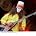 Buckethead - Buckethead, guitarist of Primus, performs during OzzFest '99