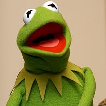The Muppets - Muppet Kermit the Frog appears at Barnes & Noble