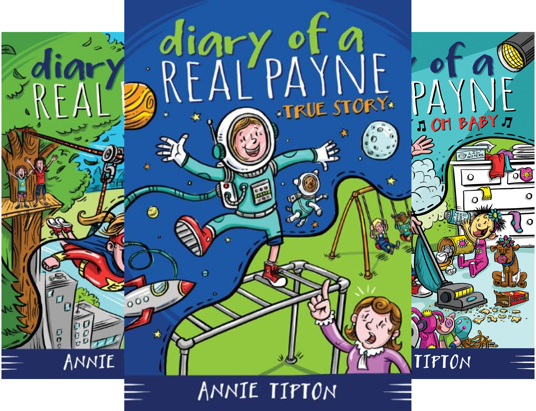 Diary of a Real Payne Book (3 Book Series)