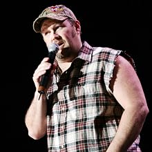 Larry the Cable Guy - Larry the Cable Guy Performs at Kansas City's Kemper Arena - February 24, 2005
