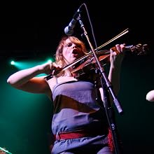 Sarah Neufeld - Arcade Fire Play Brixton Academy