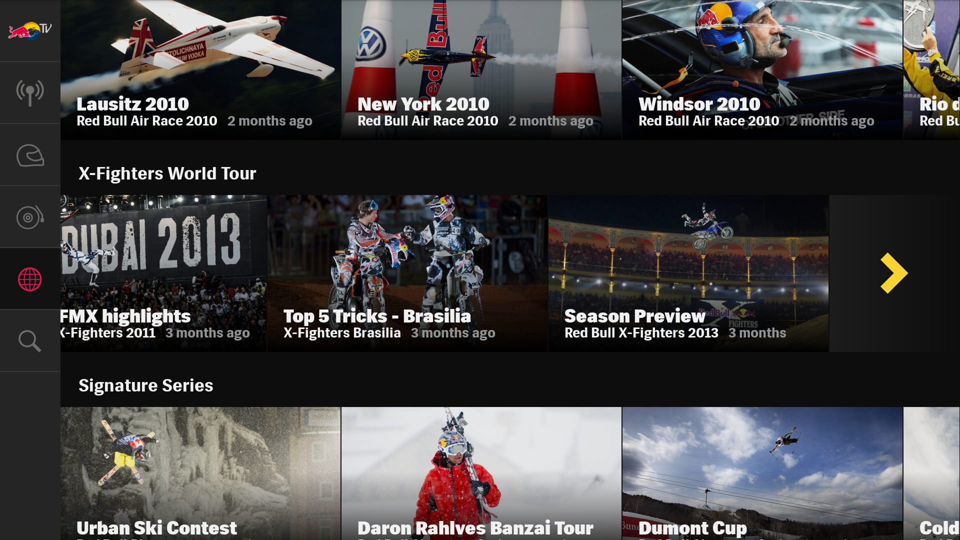 Red Bull TV Appstore for Android