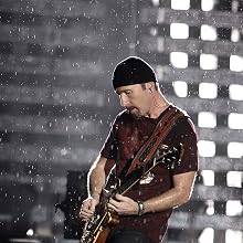 The Edge - U2 Play Sydney Leg Of Their Vertigo Tour