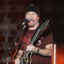 The Edge - U2 Play Brisbane As Their Vertigo Tour Hits Australia