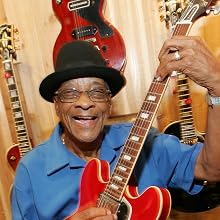 Hubert Sumlin - Guitar Center in Chicago Showcases Legendary Eric Clapton and Stevie Ray Vaughan Guitars