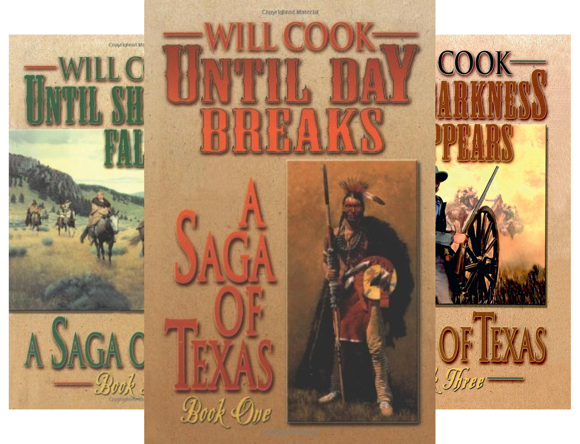 A Saga of Texas (3 Book Series)