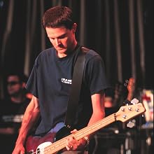 Greg Kriesel - Offspring bassist, Greg Kriesel performing at Live 105 BFD 2000