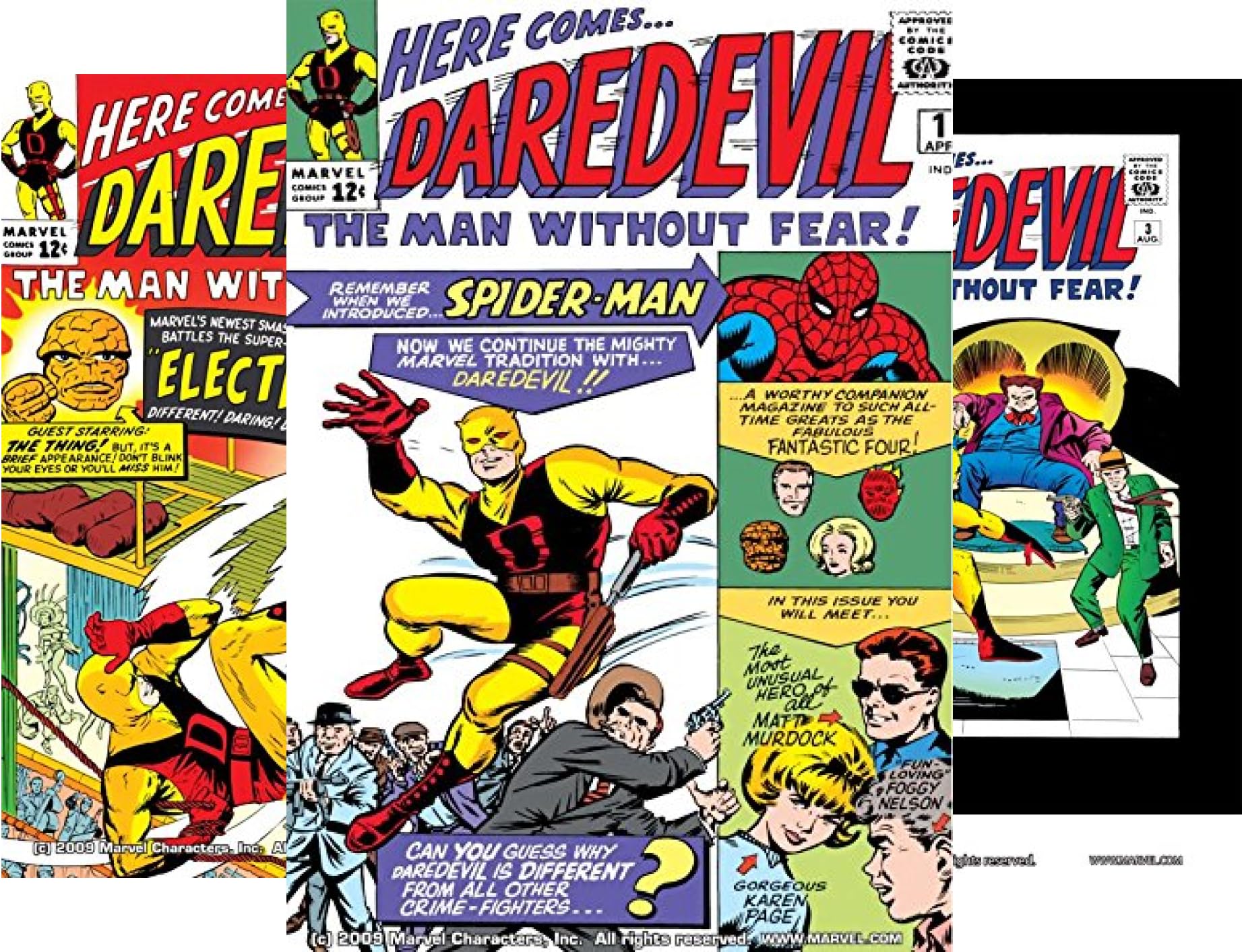 Marvel Masterworks: Daredevil Volume 1 #1-11 (11 Book Series)