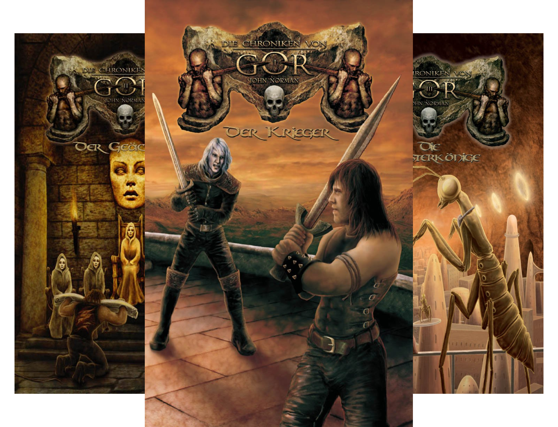 Die Chroniken von Gor (Reihe in 7 Bänden)