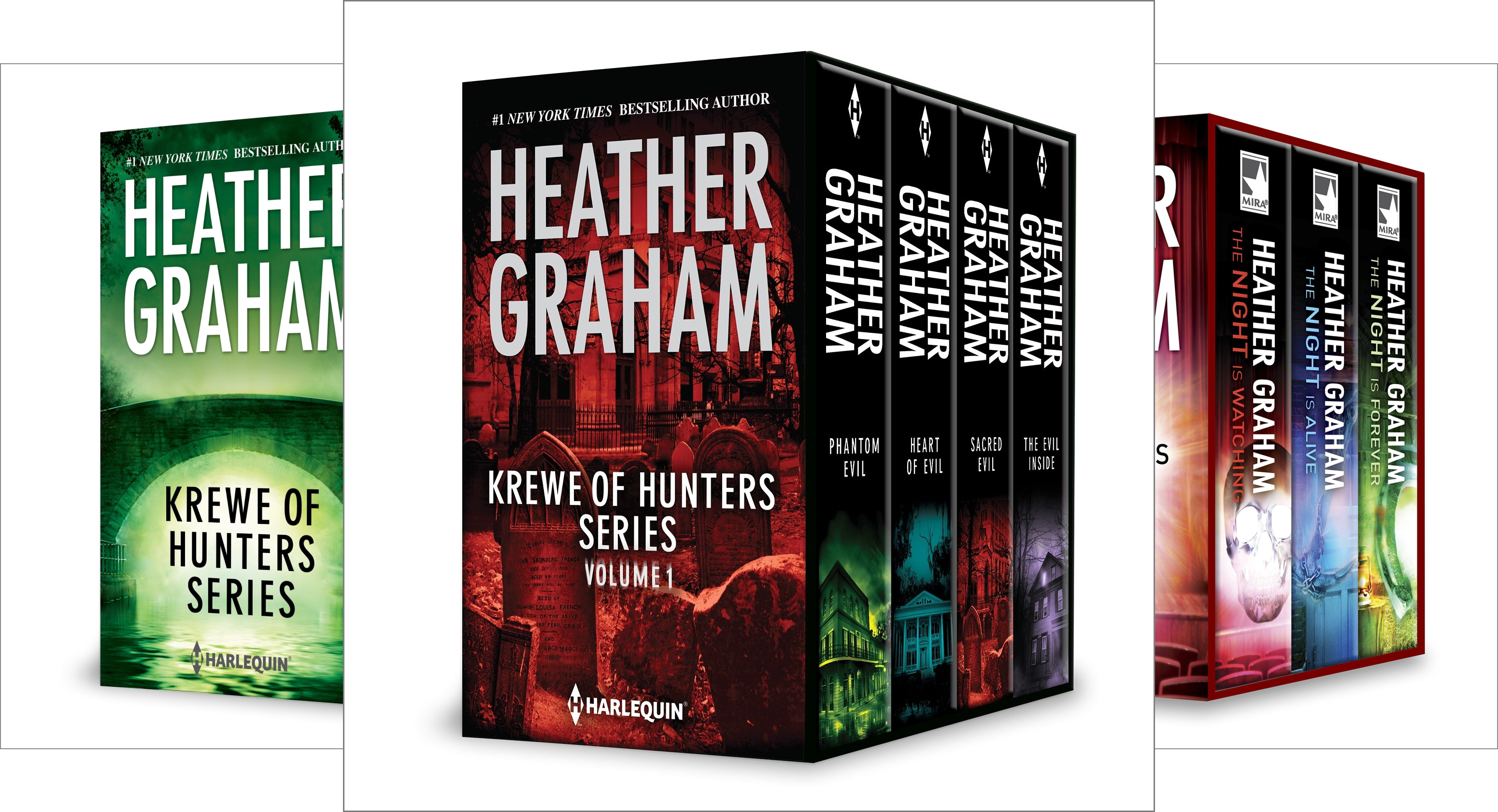 Heather Graham Krewe of Hunters Series Box-Set (3 Book Series)