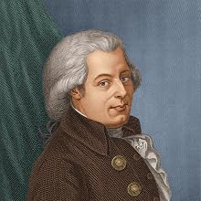 Wolfgang Amadeus Mozart - Engraved Portrait Of Mozart