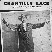 The Big Bopper - Sheet Music For 'Chantilly Lace'