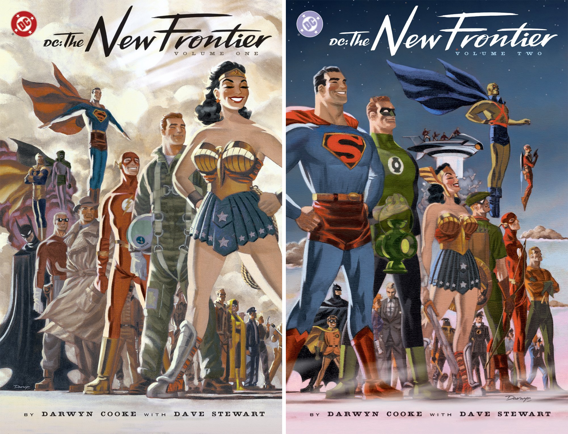 DC: The New Frontier (2 Book Series)