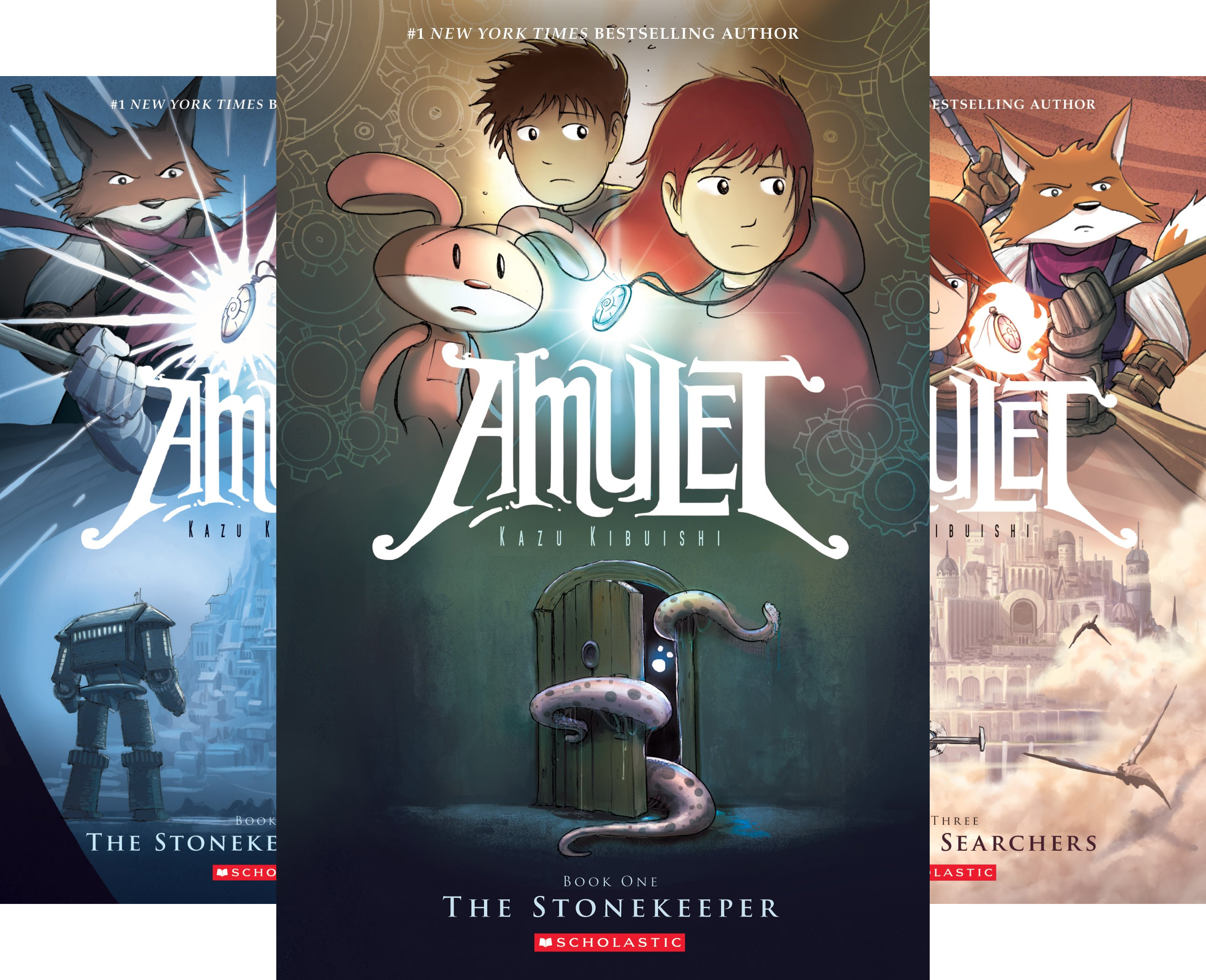 Amulet : Books 1-3 (3 Book Series)