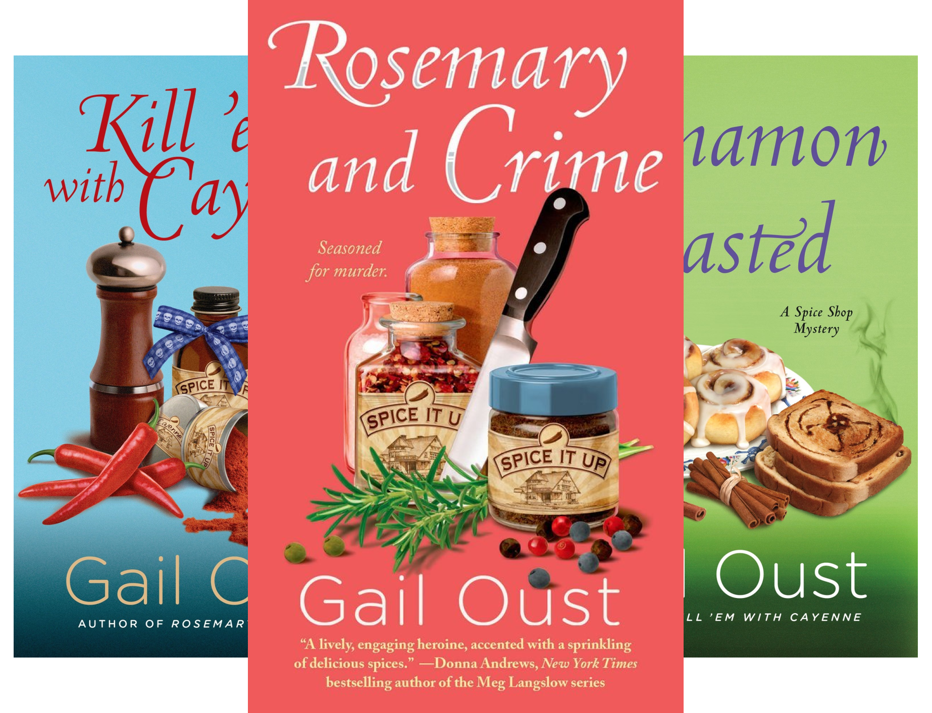 Spice Shop Mystery Series (3 Book Series)