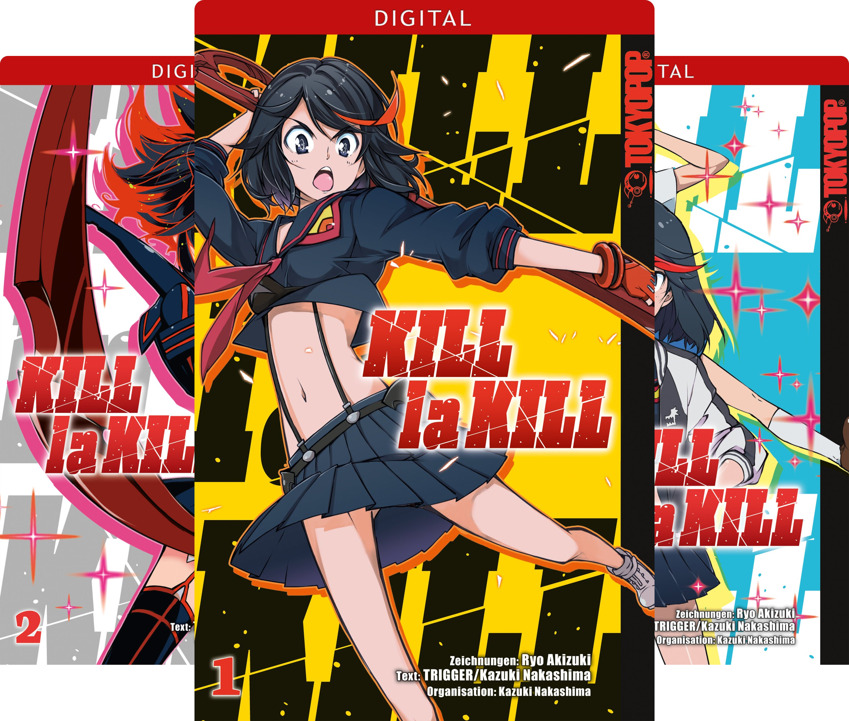 Kill La Kill (Reihe in 3 Bänden)