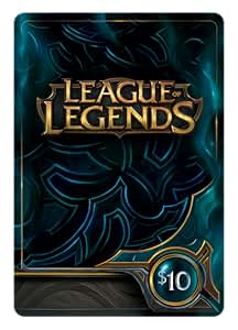 Amazon.com: League of Legends $10 Gift Card - 1380 Riot Points Online Game Code: Video Games