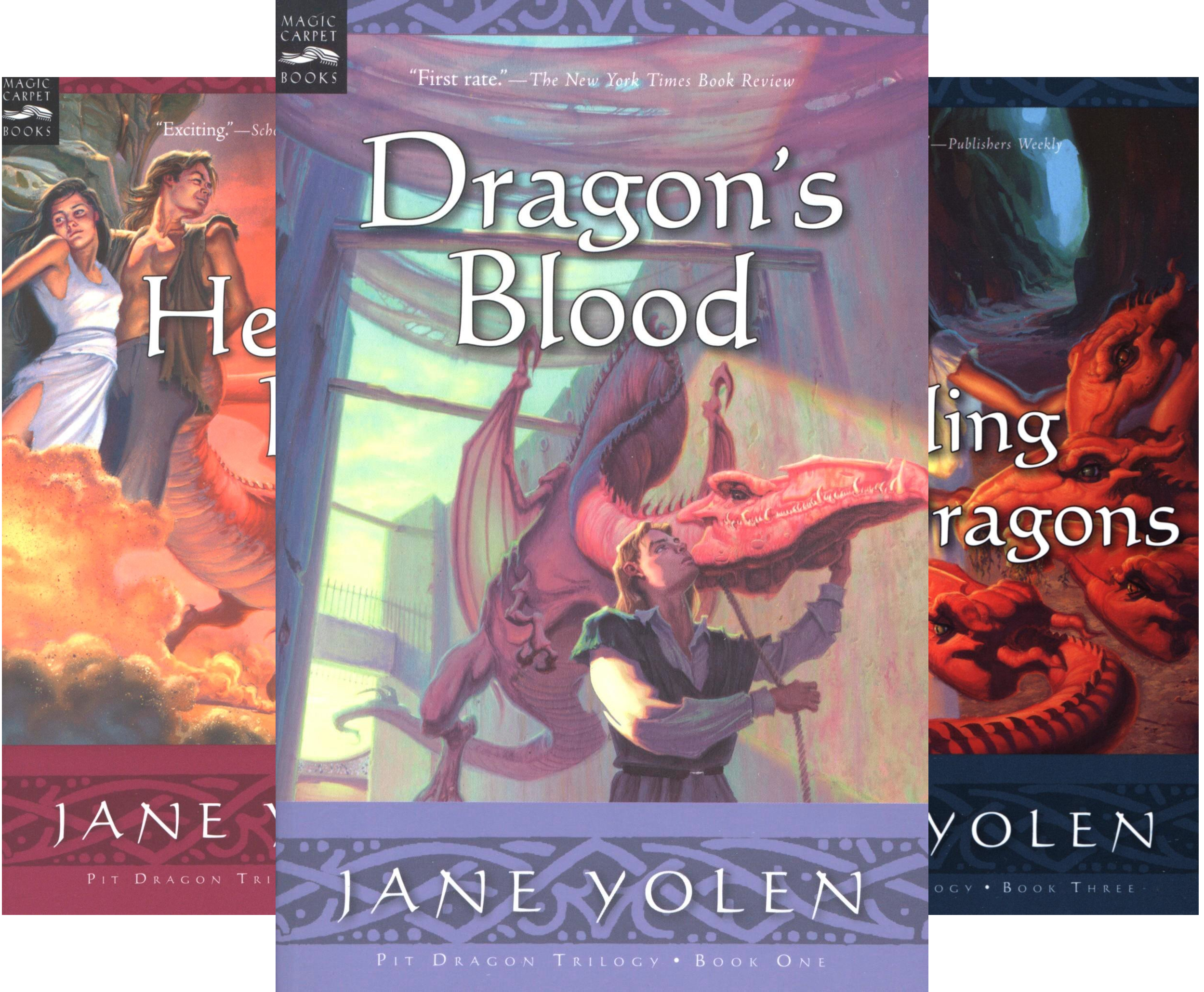 The Pit Dragon Chronicles, Volumes 1-3: Boxed Set: Dragon's Blood, Heart's Blood, and A Sending of Dragons (3 Book Series)