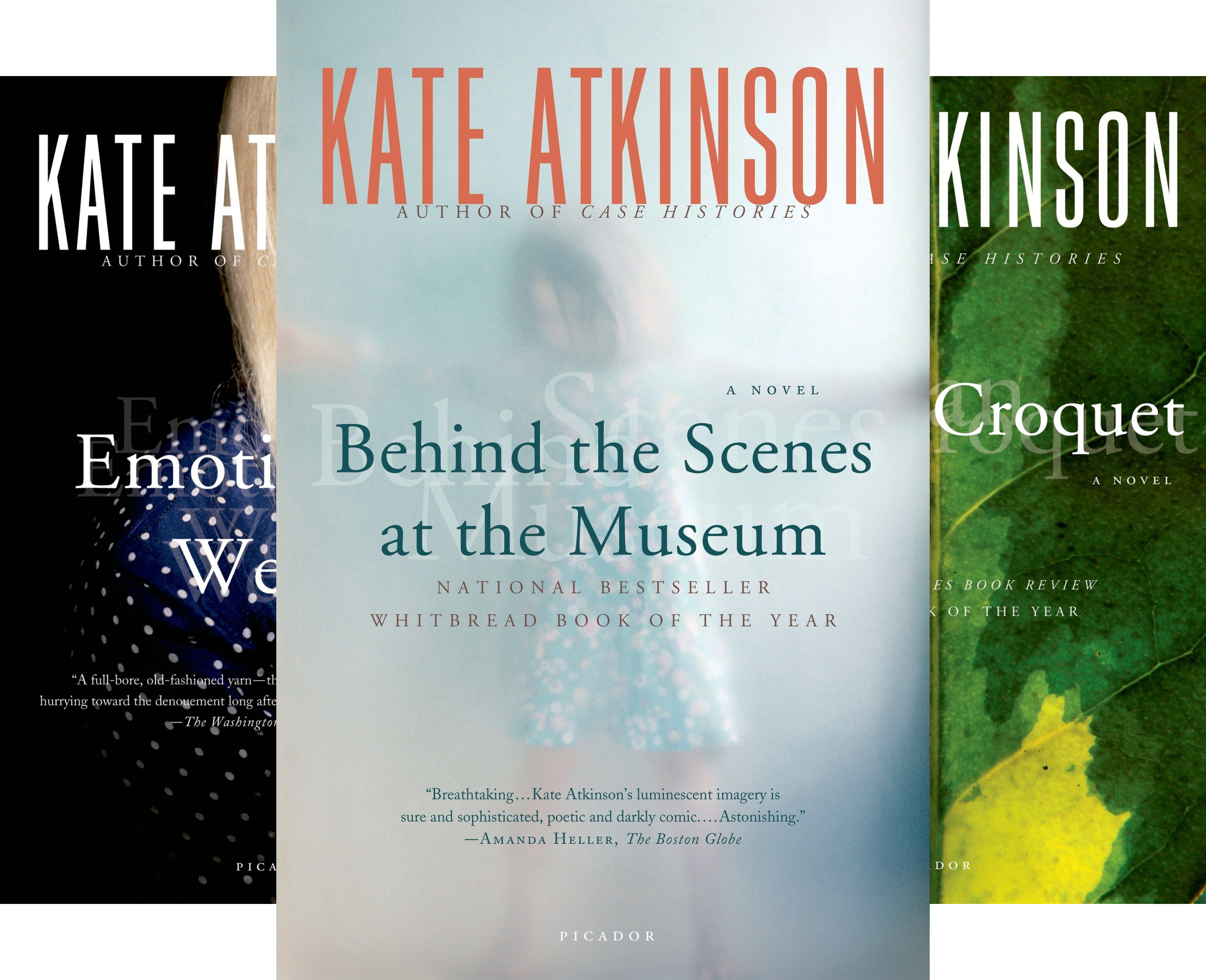 BEHIND THE SCENES AT THE MUSEUM-HUMAN CROQUET-EMOTIONALLY WEIRD(BOX SET OF 3 VOLUMES)