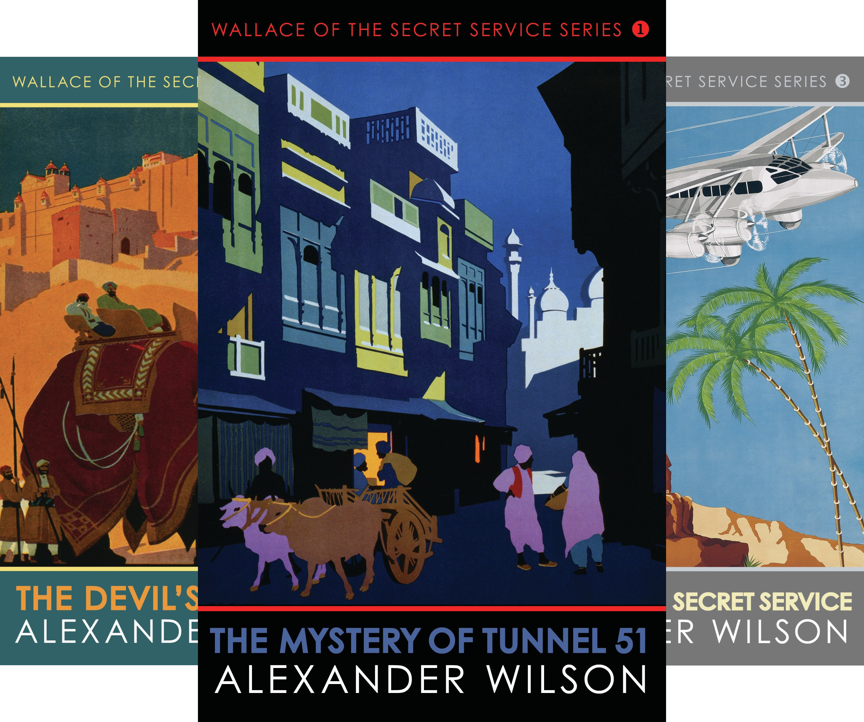 Wallace of the Secret Service Series (3 Book Series)