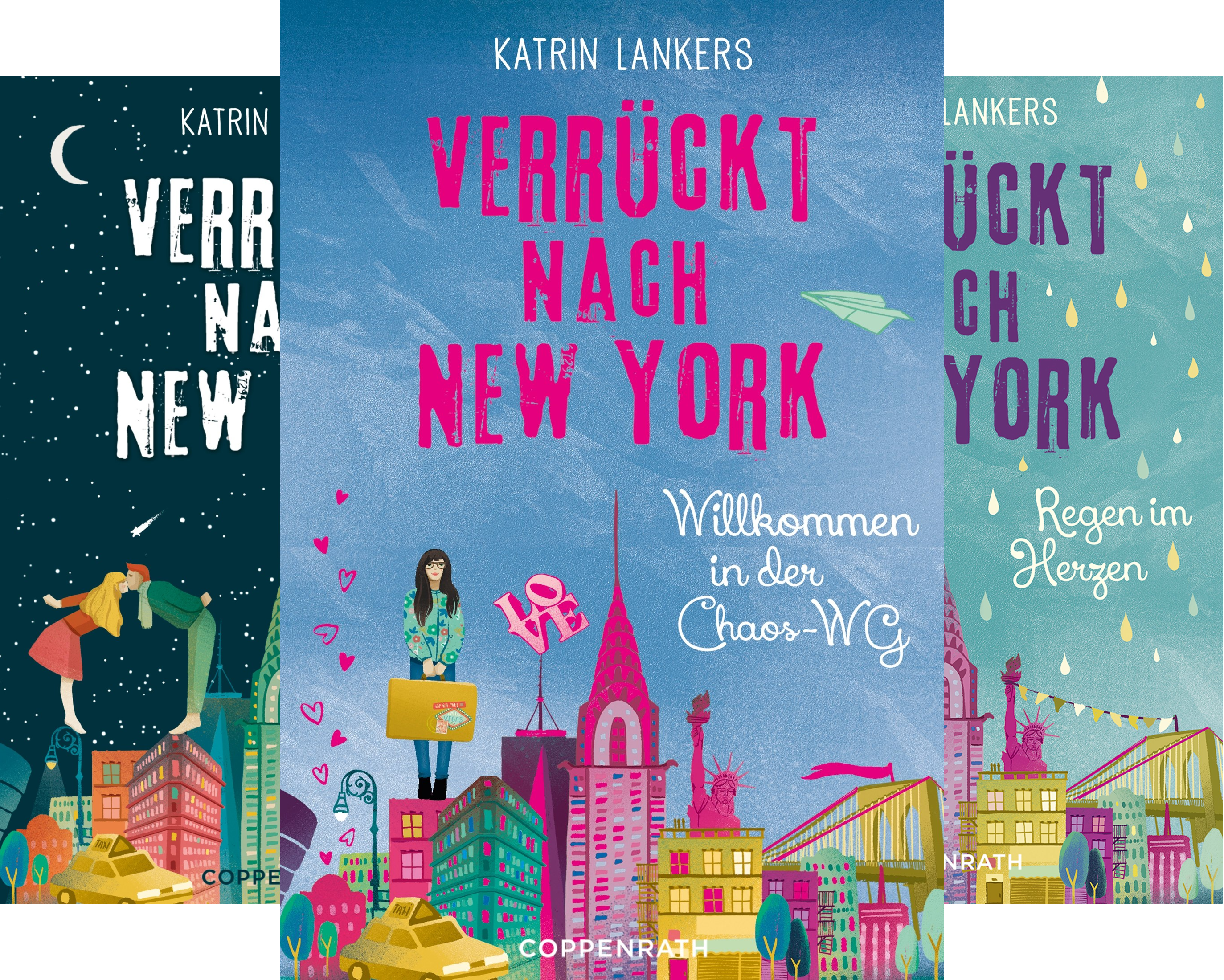 Verrückt nach New York (Reihe in 4 Bänden)