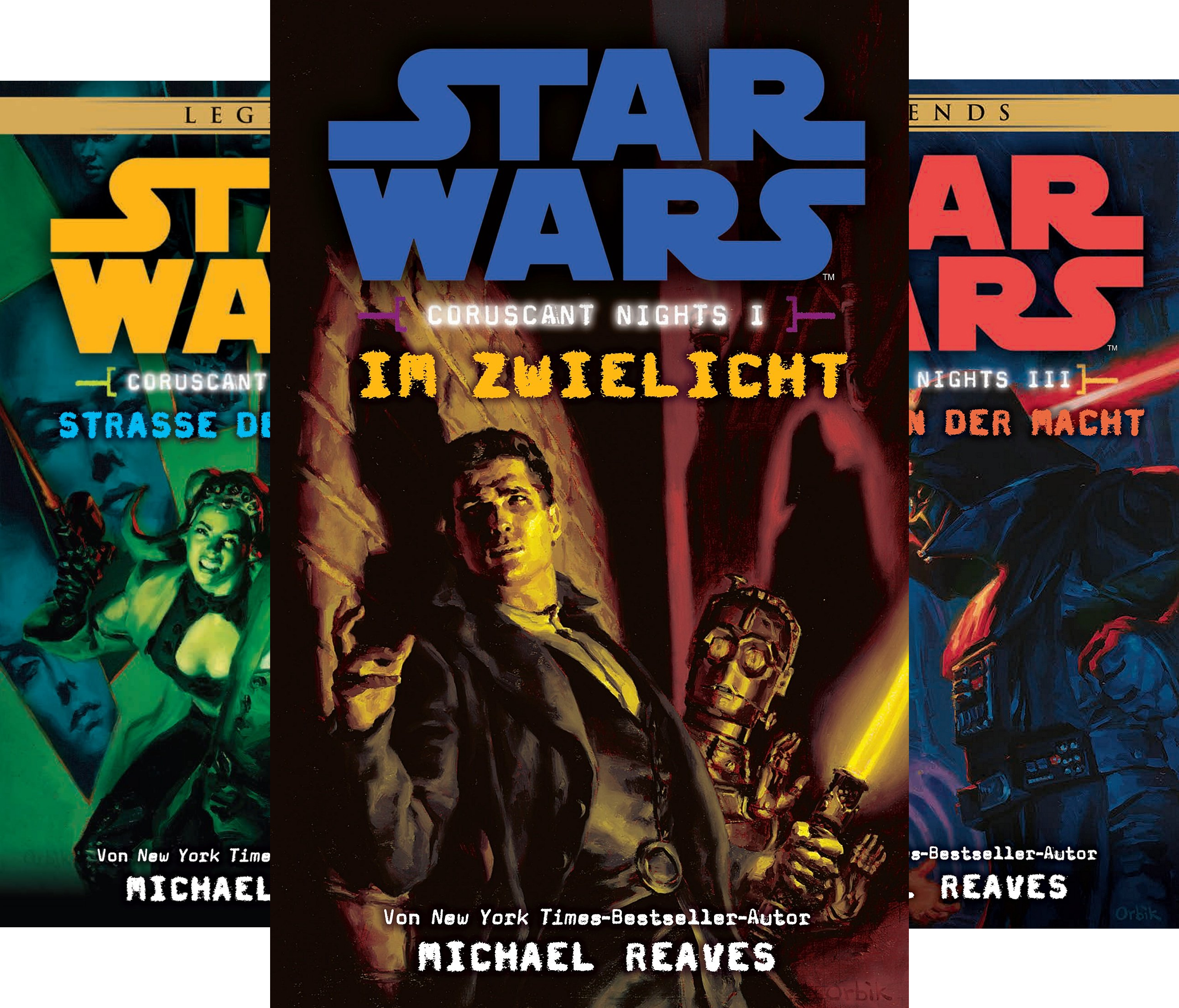 Coruscant Nights (Reihe in 3 Bänden)
