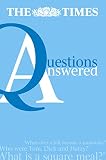 Not Available: The Times Questions Answered