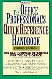 Lindsell-Roberts, Sheryl: Arco the Office Professional's Quick Reference Handbook Lindsell-Roberts, Sheryl: Arco the Office Professional's Quick Reference Handbook
