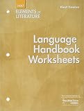 Not Available: Language Handbook Worksheets: Additional Practice in Grammar, usage, and Mechanics Correlated to Rules in the Language Handbook Not Available: Language Handbook Worksheets: Additional Practice in Grammar, usage, and Mechanics Correlated to Rules in the Language Handbook