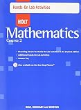 Not Available: Holt Mathematics Course 2: Hands on Activities With Answers Not Available: Holt Mathematics Course 2: Hands on Activities With Answers