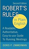 Zimmerman, Doris P.: Robert's Rules In Plain English