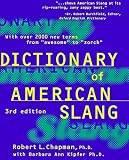 Chapman, Robert L.: Dictionary of American Slang Chapman, Robert L.: Dictionary of American Slang